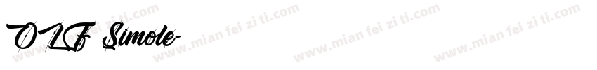 OLF Simole字体转换